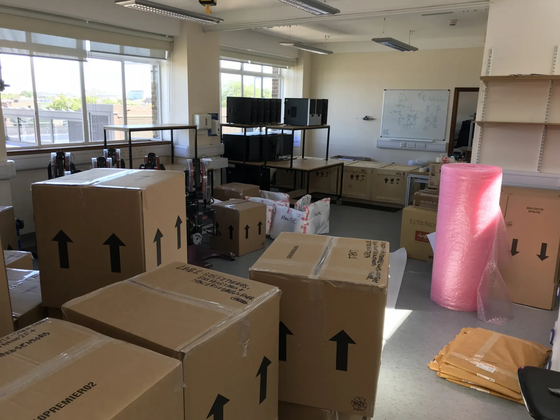 lab move