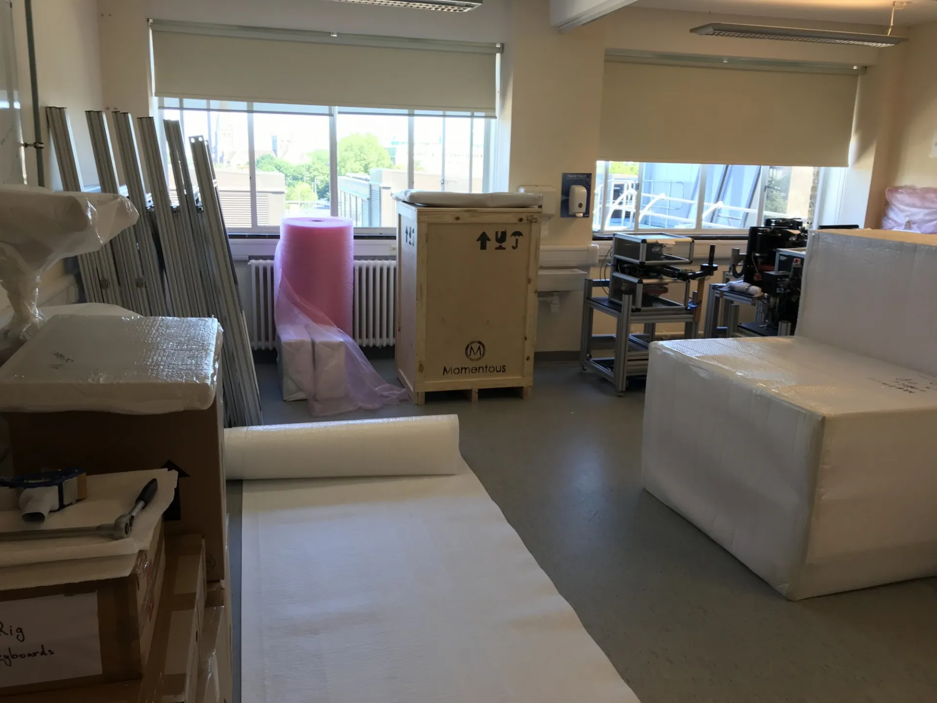 lab move